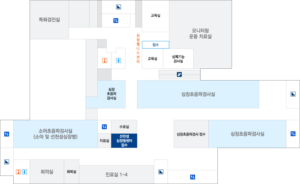 2층 원내 위치도