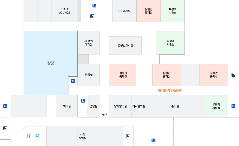 3층 원내 위치도